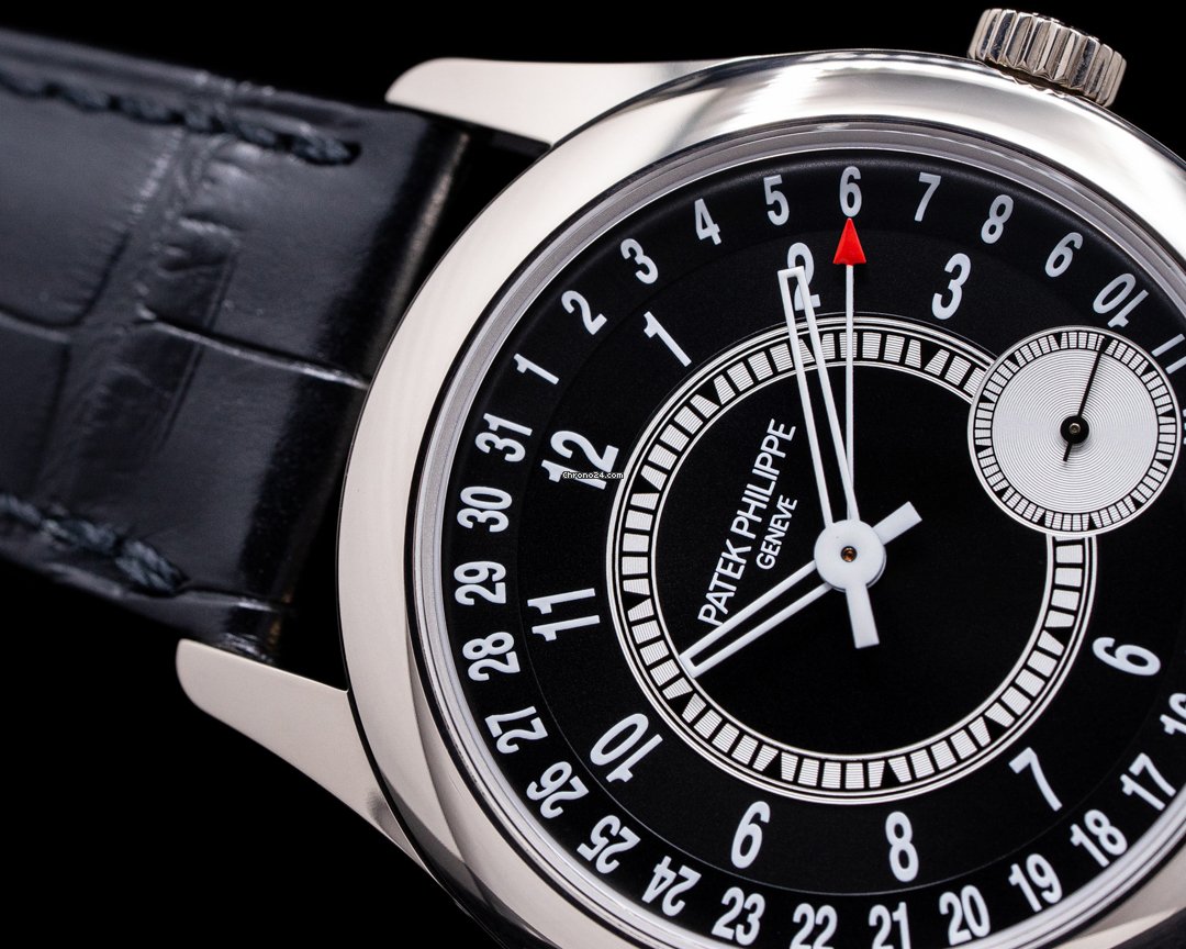 IMG_9081 Patek Philippe Calatrava Mens watch Unisex Automatic White gold 6006G-001 Replica 5