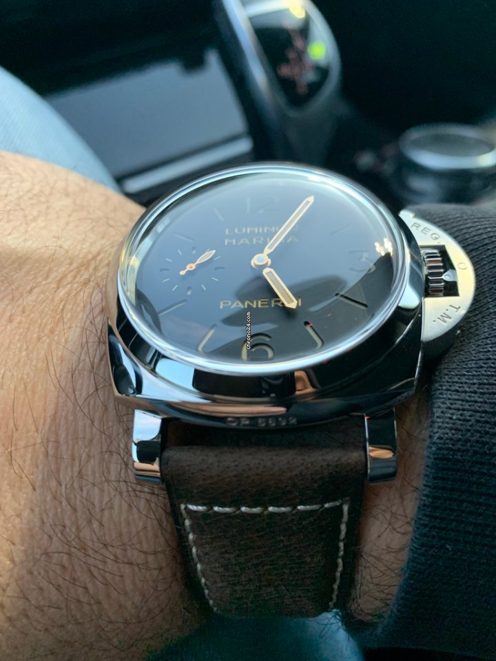 Panerai Luminor Marina 1950 3 Days Mens watch Unisex Manual winding Steel PAM 00422 Replica 5