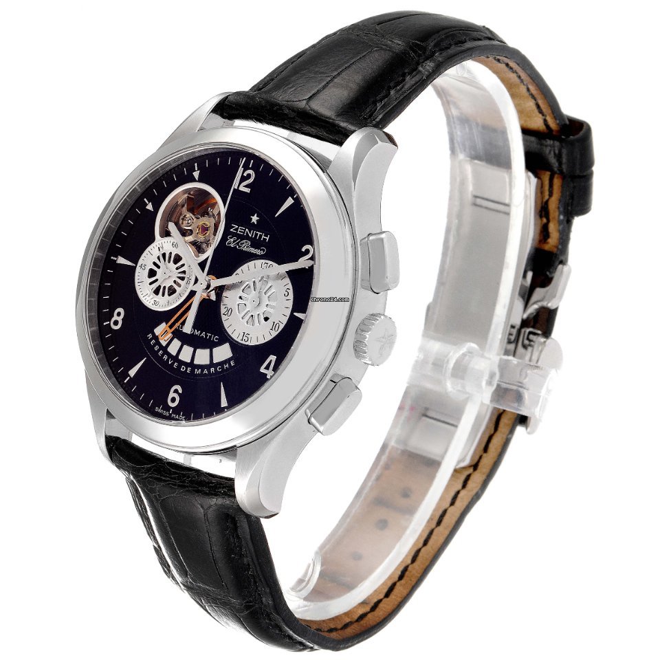 Zenith El Primero Mens watch Unisex Automatic Steel 03.0510.4021 01.C492 Replica 5