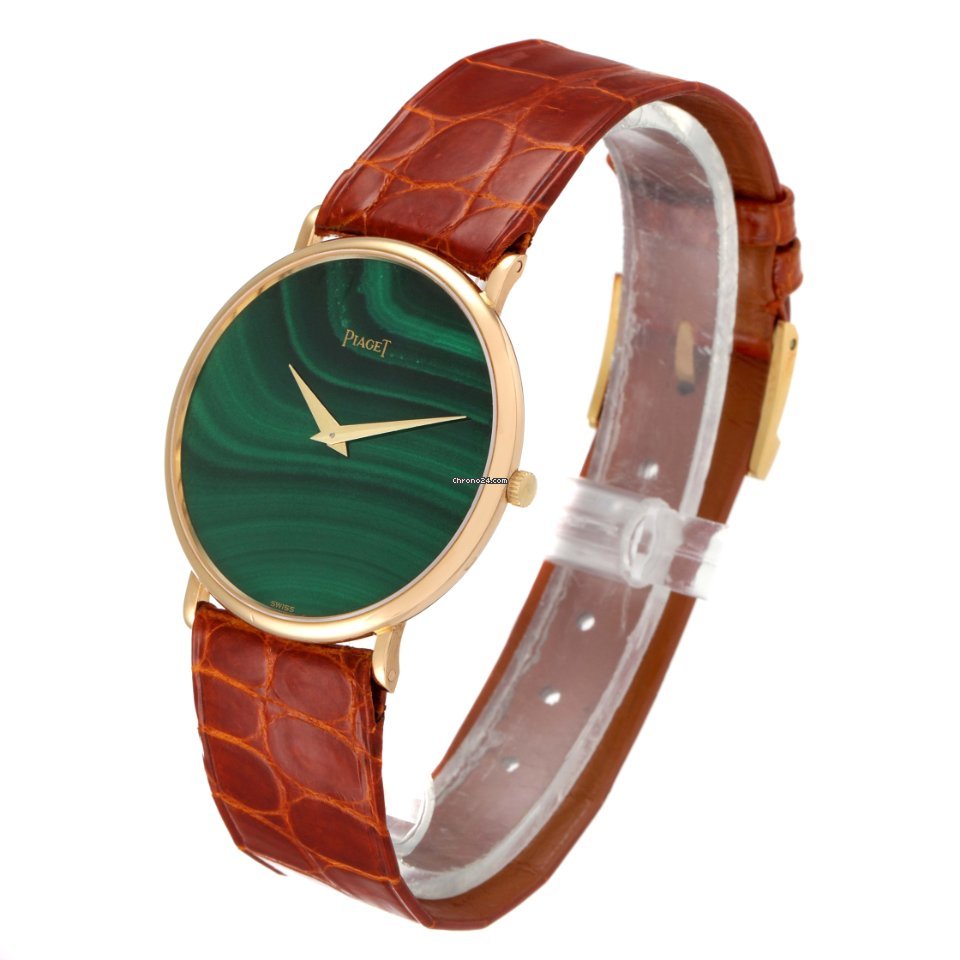 Piaget Mens watch Unisex Manual winding Yellow gold 9035 Replica 5