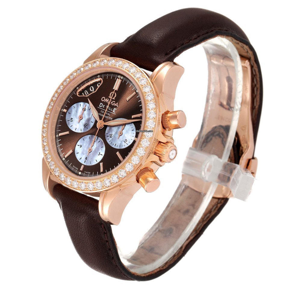 IMG_9081 Omega De Ville Co-Axial Womens watch Automatic Rose gold 4877.60.37 Replica 5