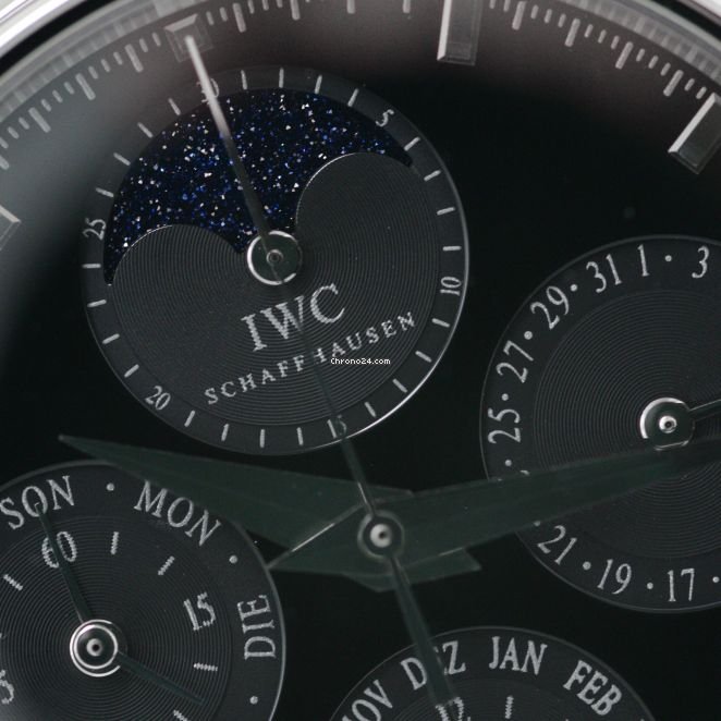 IWC Grande Complication Mens watch Unisex Automatic Platinum 3770 Replica 5