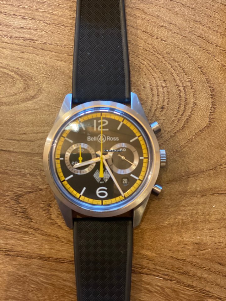 IMG_9081 Bell & Ross BR V1 Mens watch Unisex Automatic Steel BRV126-RS40-ST SRB Replica 5