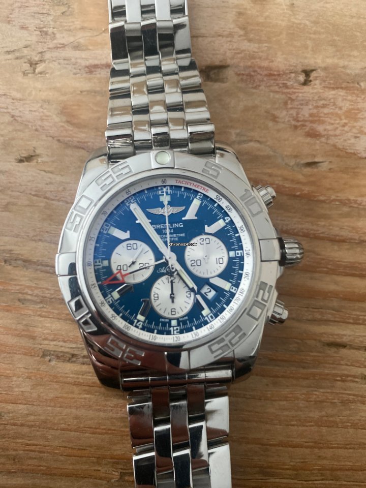 IMG_9081 Breitling Chronomat GMT Automatic Steel AB041012 C834 383A Replica 5