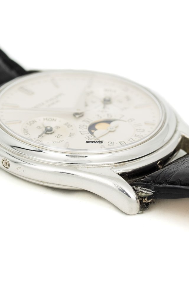 IMG_9081 Patek Philippe Perpetual Calendar Mens watch Unisex Automatic Platinum 3940P Replica 5