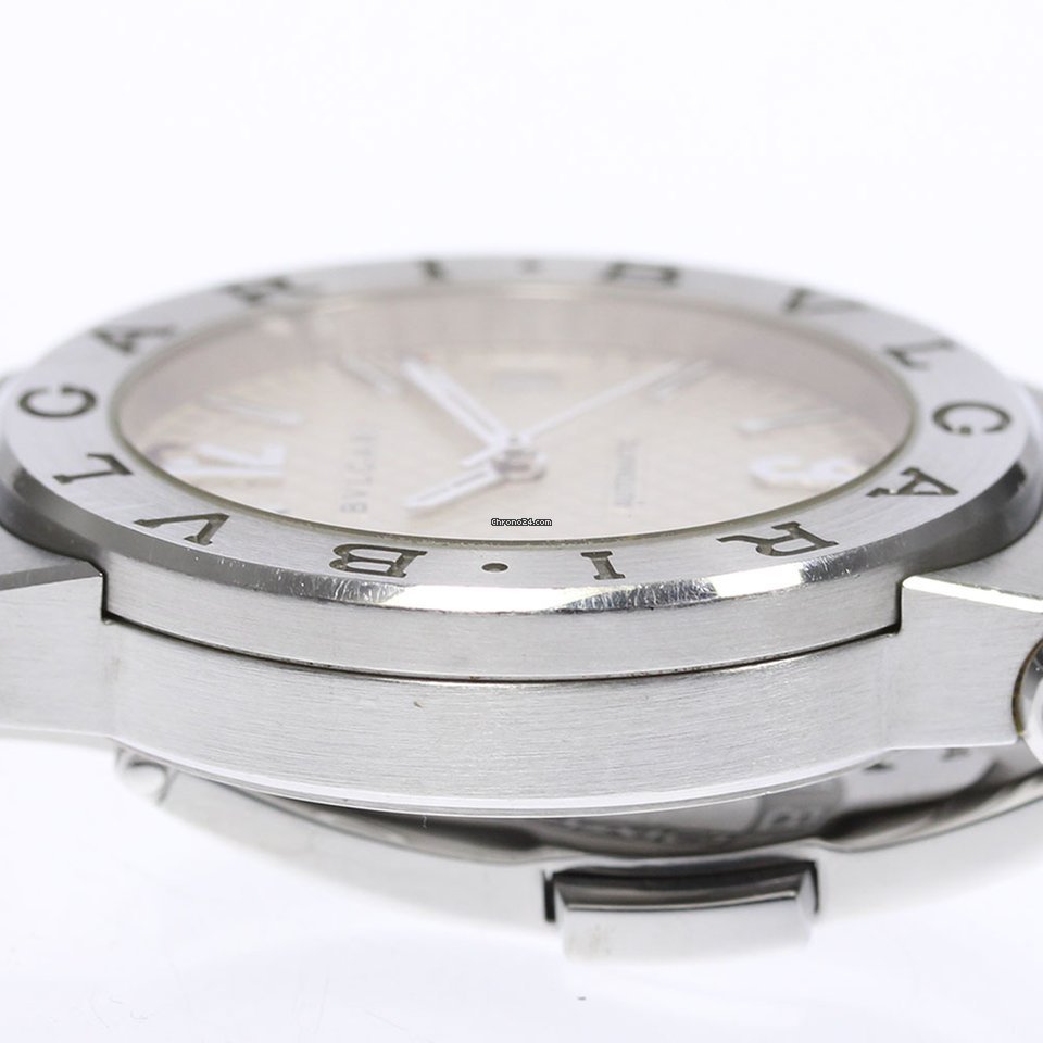 IMG_9081 Bulgari Diagono Mens watch Unisex Automatic Steel DG35S Replica 5
