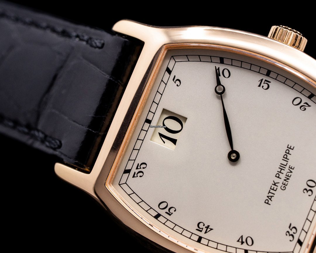 IMG_9081 Patek Philippe Mens watch Unisex Manual winding Rose gold 3969R Replica 5