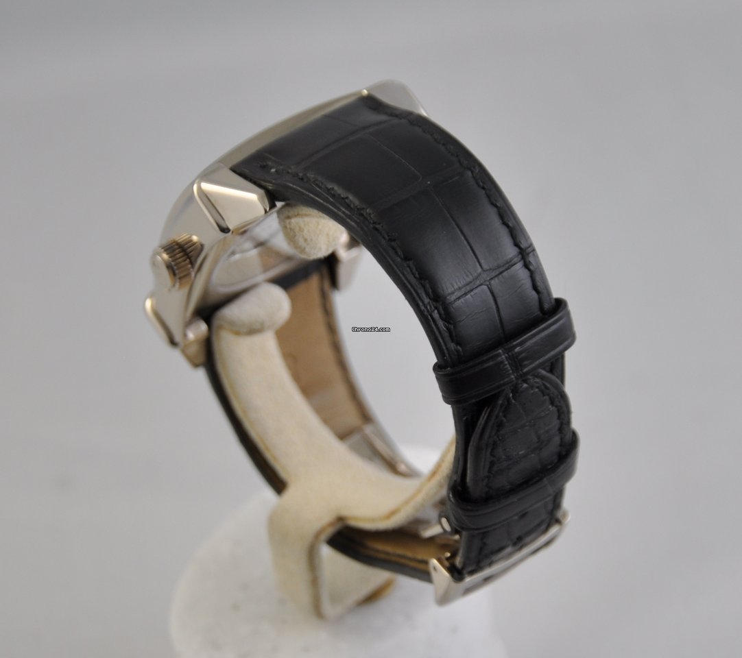 IMG_9081 Girard Perregaux Vintage 1945 Mens watch Unisex Automatic White gold 2580 Replica 5