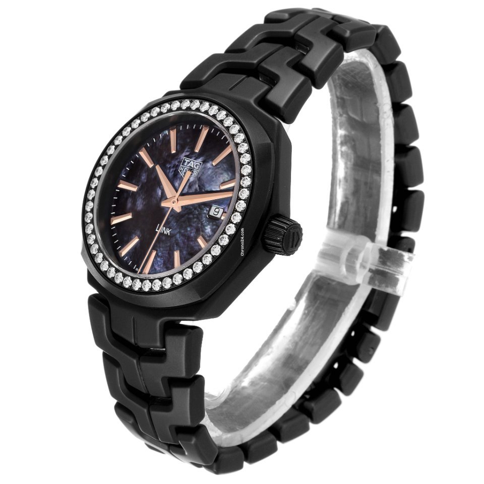 IMG_9081 TAG Heuer Link Lady Womens watch Quartz Ceramic WBC1391.BH0745 Replica 5