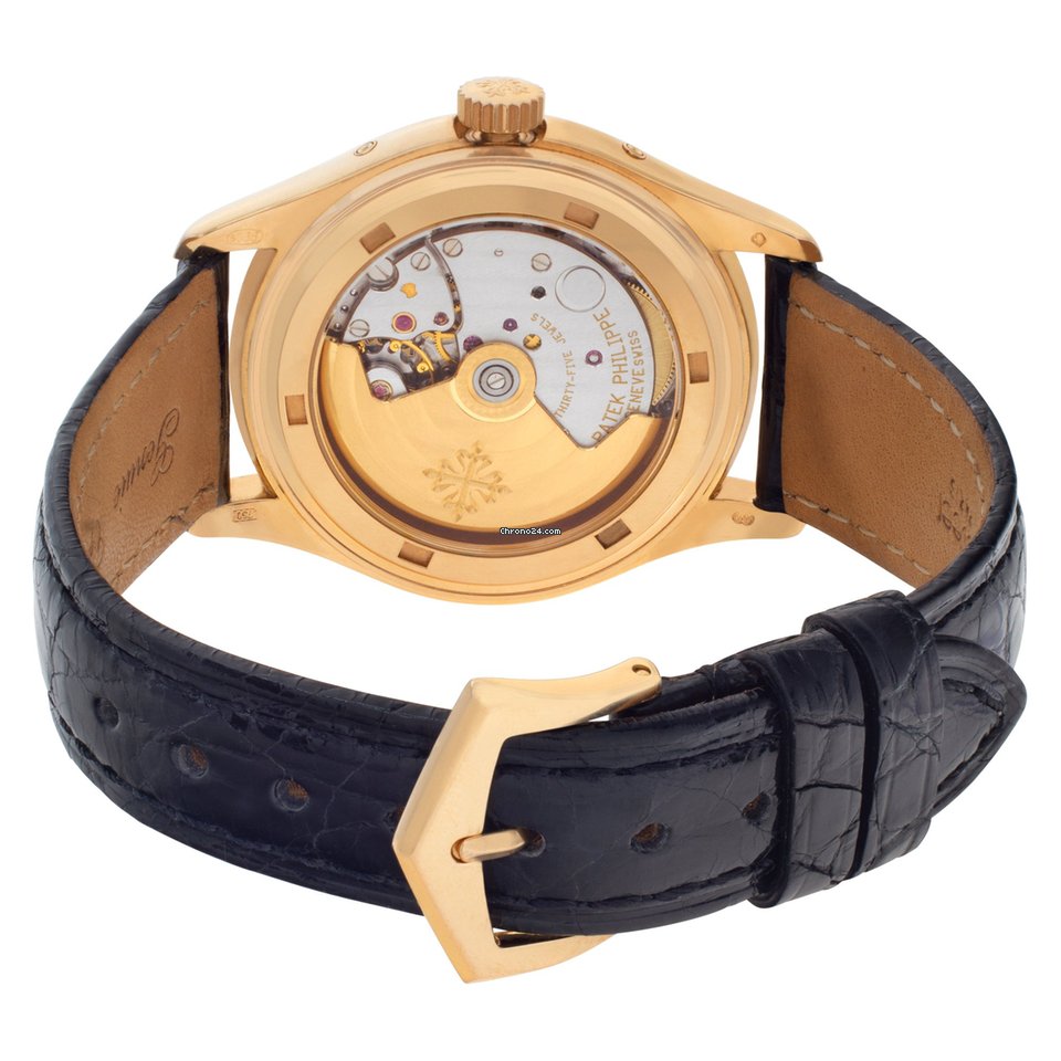 IMG_9081 Patek Philippe Annual Calendar Mens watch Unisex Automatic Rose gold 5035R-011 Replica 5