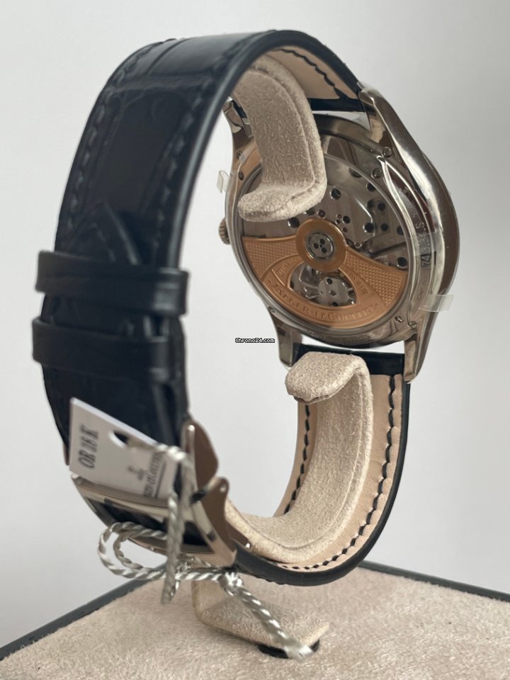 IMG_9081 Jaeger-LeCoultre Master Ultra Thin Tourbillion Mens watch Unisex Automatic White gold Q1323420 Replica 5