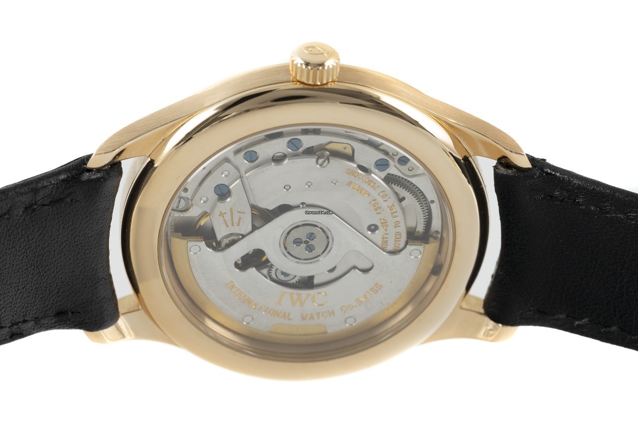 IMG_9081 IWC Portuguese Automatic Mens watch Unisex Automatic Red gold 3531 Replica 5