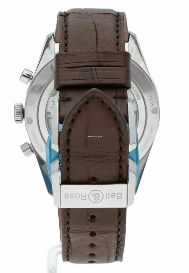 IMG_9081 Bell & Ross Vintage Automatic Steel BRG126-BRN-ST SCR Replica 5
