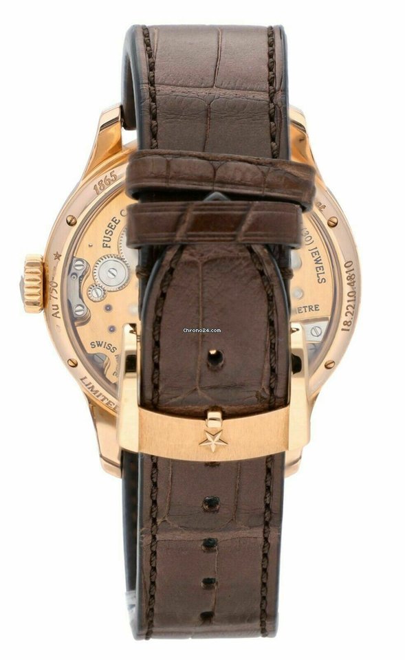 Zenith Academy Manual winding Rose gold 18.2210.4810 01.C713 Replica 5