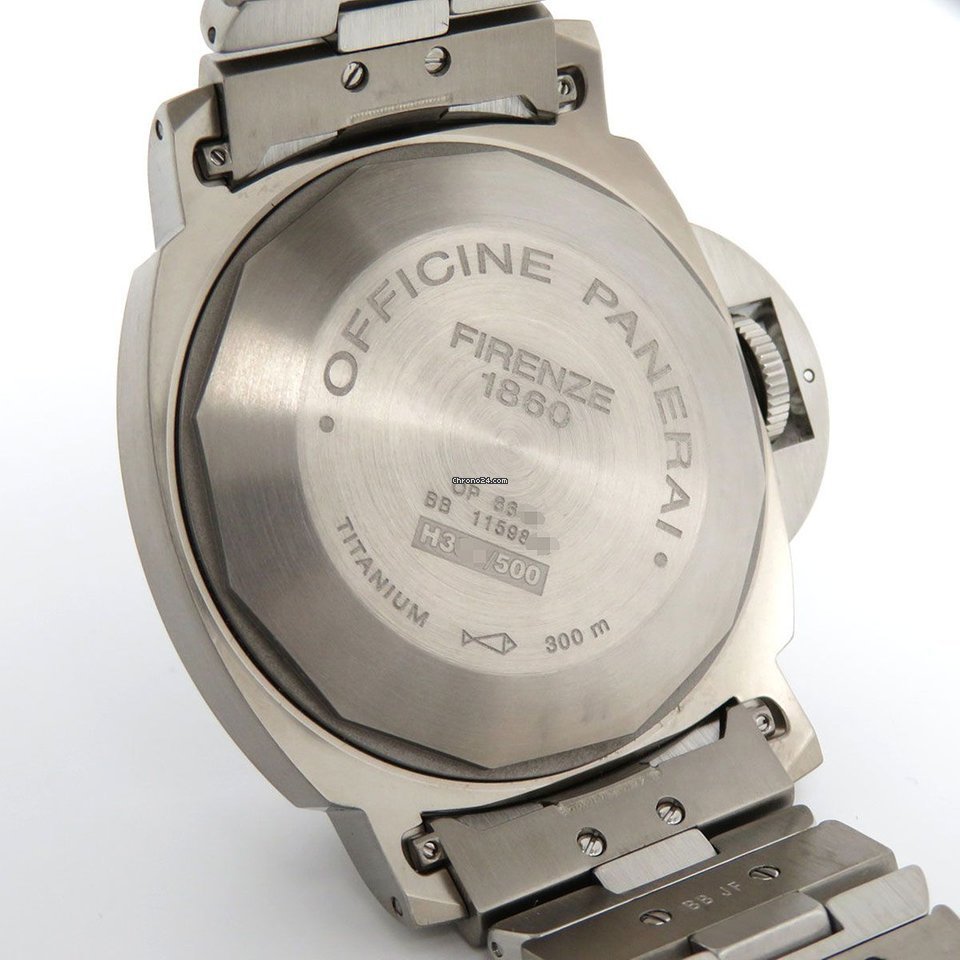 IMG_9081 Panerai Luminor Marina Automatic Mens watch Unisex Automatic Titanium PAM00221 Replica 5