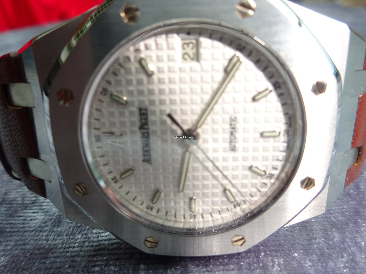 IMG_9081 Audemars Piguet Royal Oak Mens watch Unisex Automatic Steel 15189ST.OO.D083CU.01 , Limited Pictet & Cie , Wertanlage Replica 5