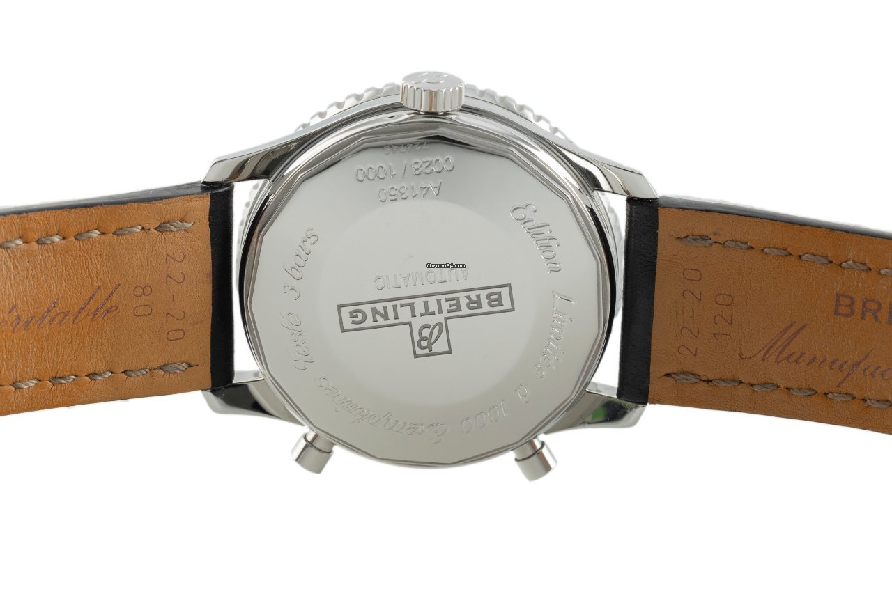 IMG_9081 Breitling Chrono-Matic Mens watch Unisex Automatic Steel A41350 Replica 5
