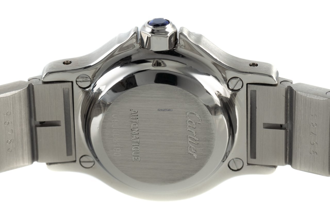 Cartier Santos Womens watch Automatic Steel 0906 Replica 5