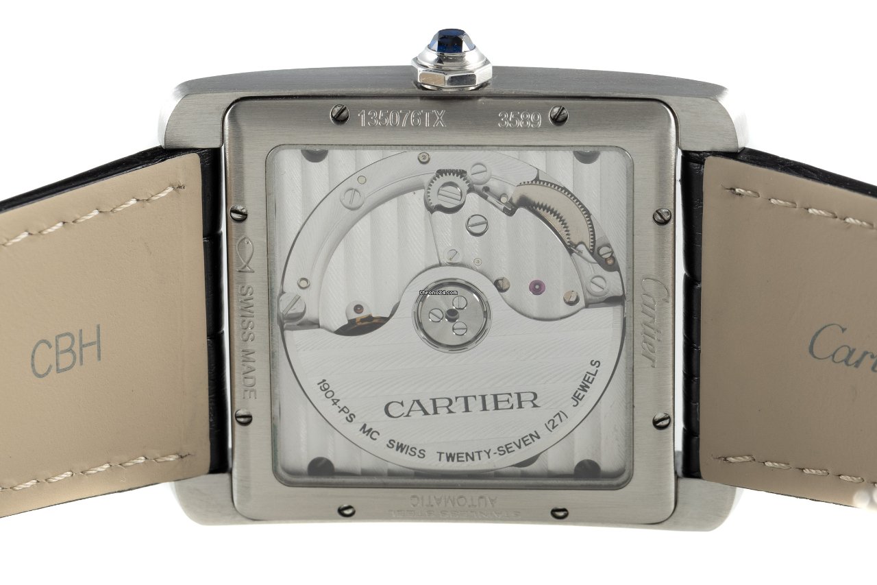 Cartier Tank MC Mens watch Unisex Automatic Steel W5330004  3589 Replica 5