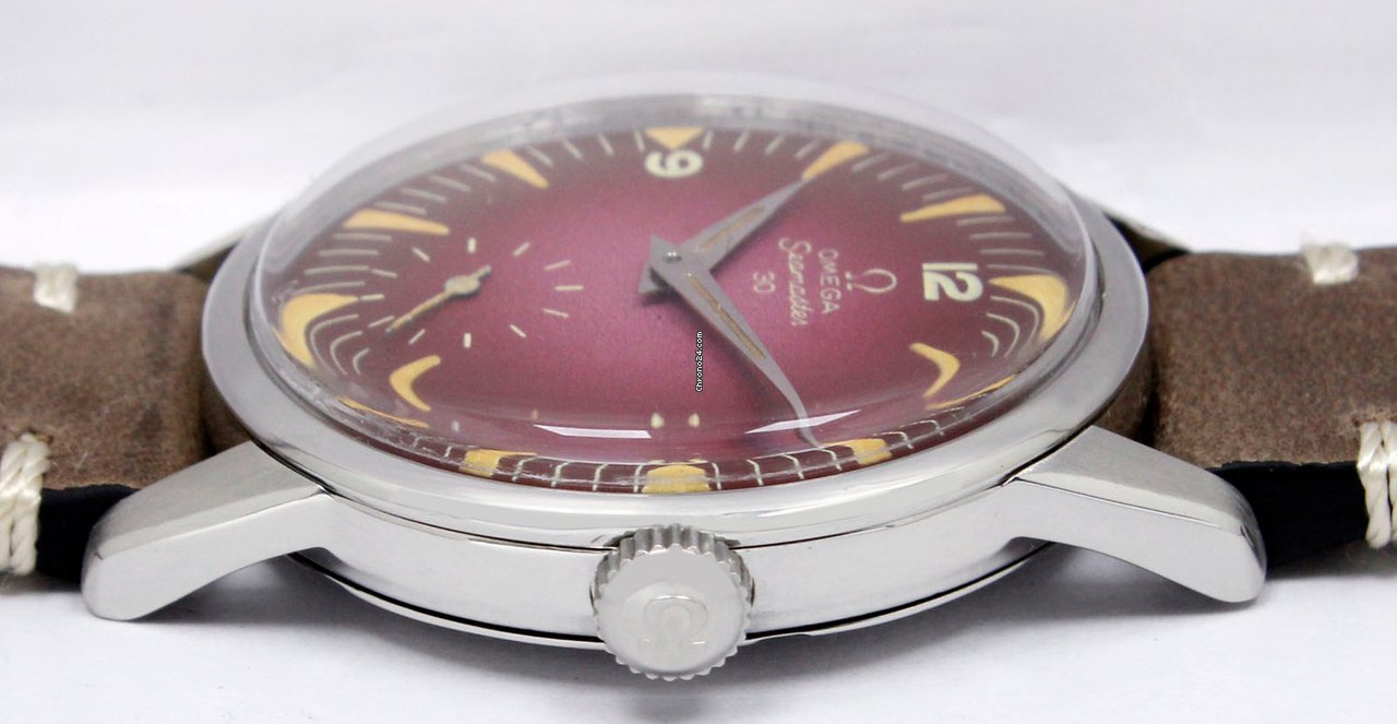 IMG_9081 Omega Seamaster Mens watch Unisex Manual winding Steel 14389-1 Replica 5