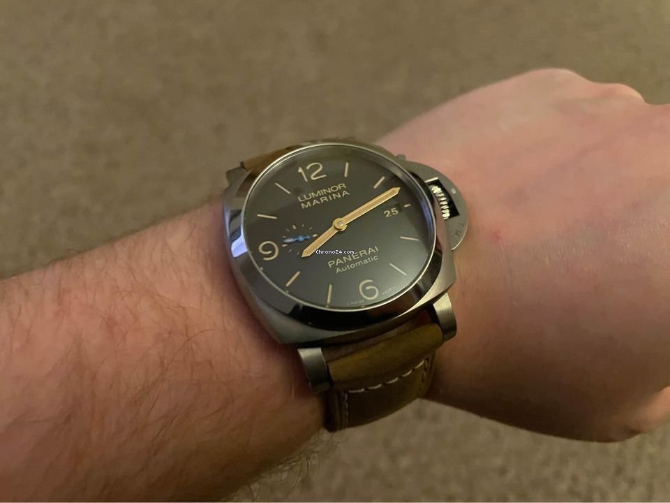 Panerai Luminor Marina 1950 3 Days Automatic Mens watch Unisex Automatic Titanium PAM 01351 Replica 5