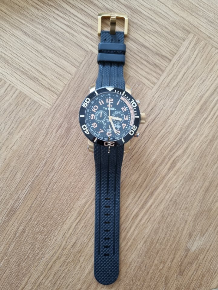 IMG_9081 TW Steel Mens watch Unisex Quartz Rose gold TW92 Replica 5