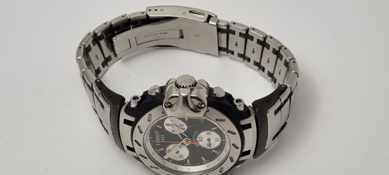 IMG_9081 Tissot T-Race Mens watch Unisex Quartz Steel T011.417.17.202.00 Replica 5