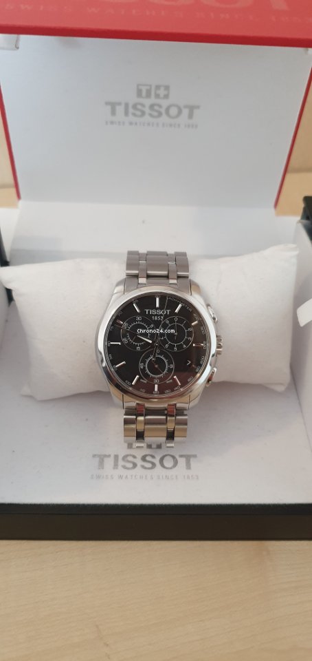 Tissot Couturier Mens watch Unisex Quartz Steel T035.617.11.051.00 Replica 5