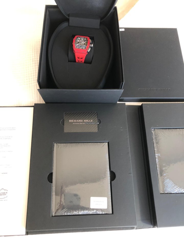 IMG_9081 Richard Mille RM 011 Mens watch Unisex Quartz Rm 11-03 Red Quartz Replica 5