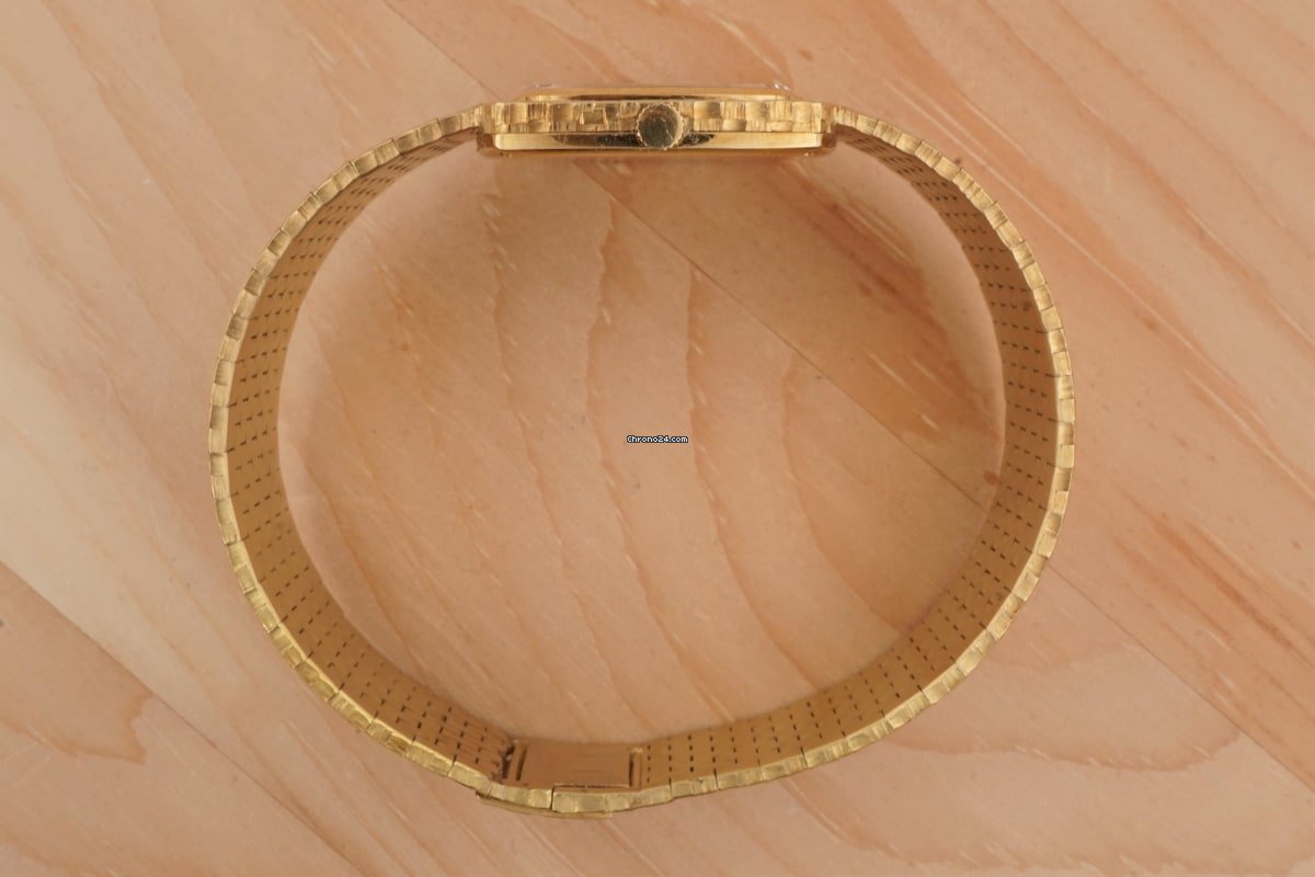IMG_9081 Piaget Mens watch Unisex Manual winding Yellow gold 9571 Replica 5