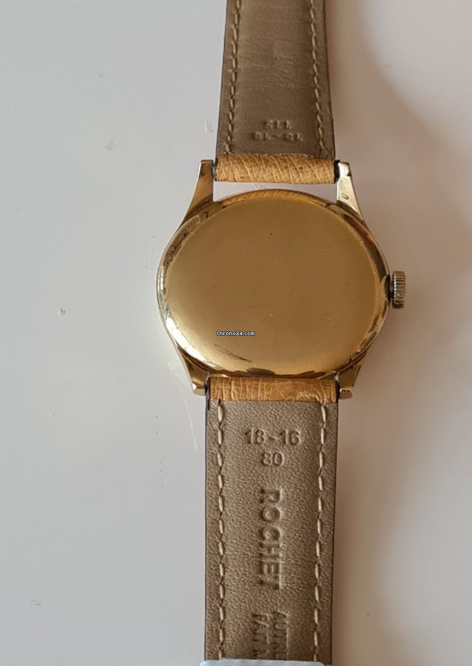 IMG_9081 Ulysse Nardin Mens watch Unisex Manual winding Yellow gold 6034-13 Replica 5