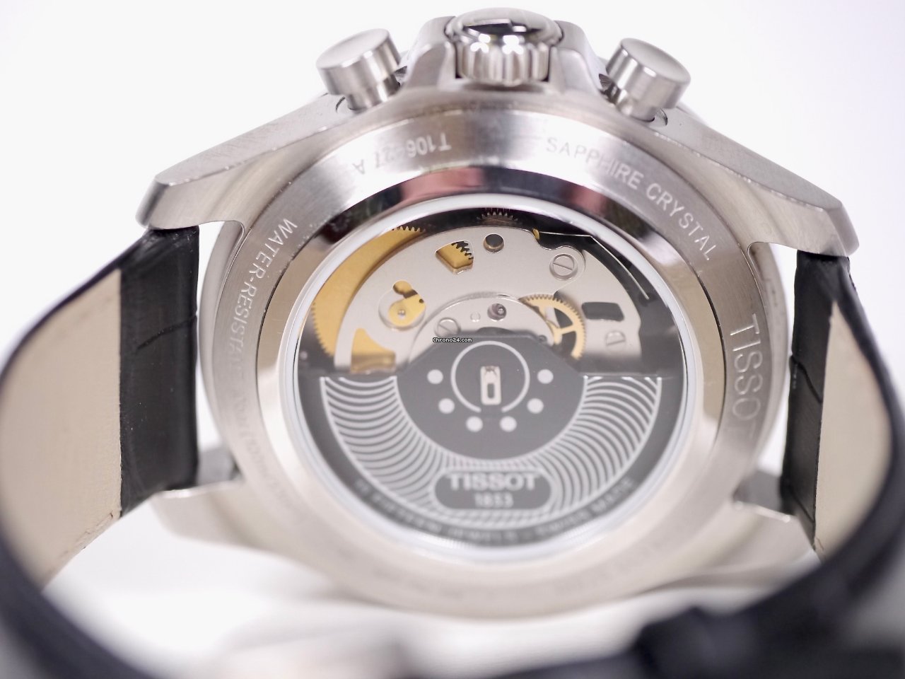 Tissot V8 Mens watch Unisex Automatic Steel T106.427.16.051.00 Replica 5