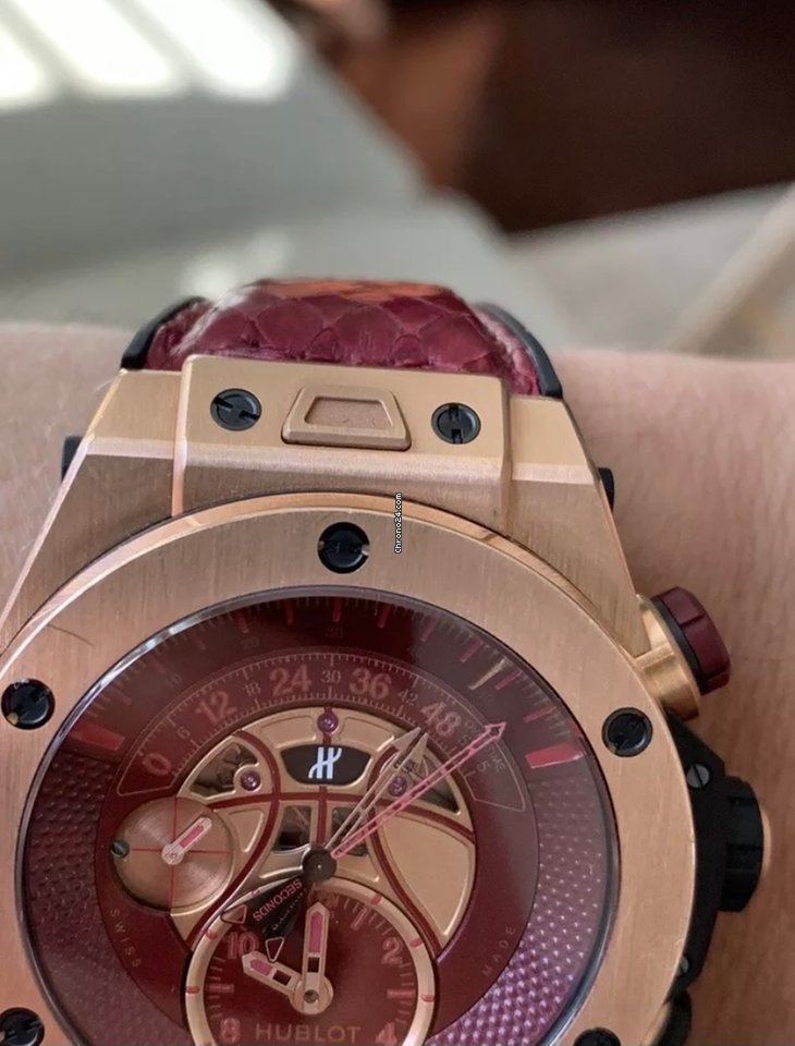 Hublot Big Bang Unico Mens watch Unisex Automatic Rose gold 413.OX.4738.PR.KOB15 Replica 5