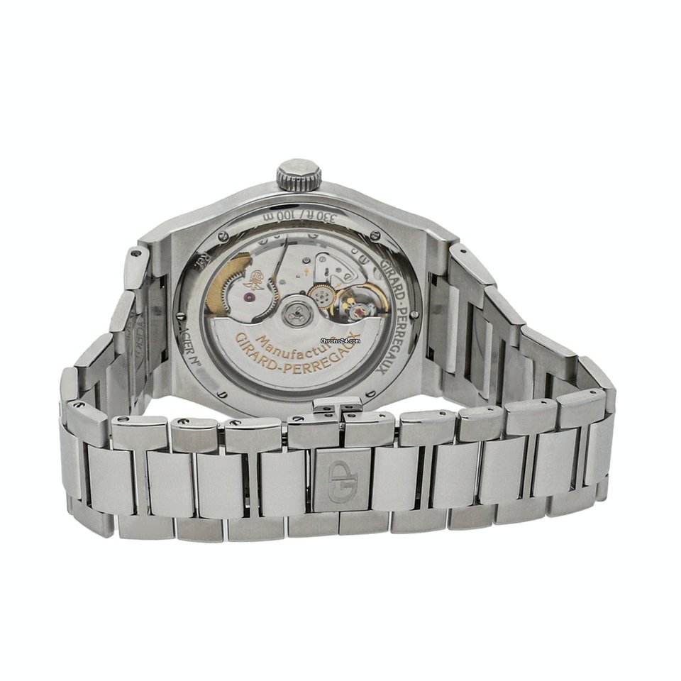 Girard Perregaux Laureato Mens watch Unisex Automatic Steel 81010-11-1750-11A Replica 5