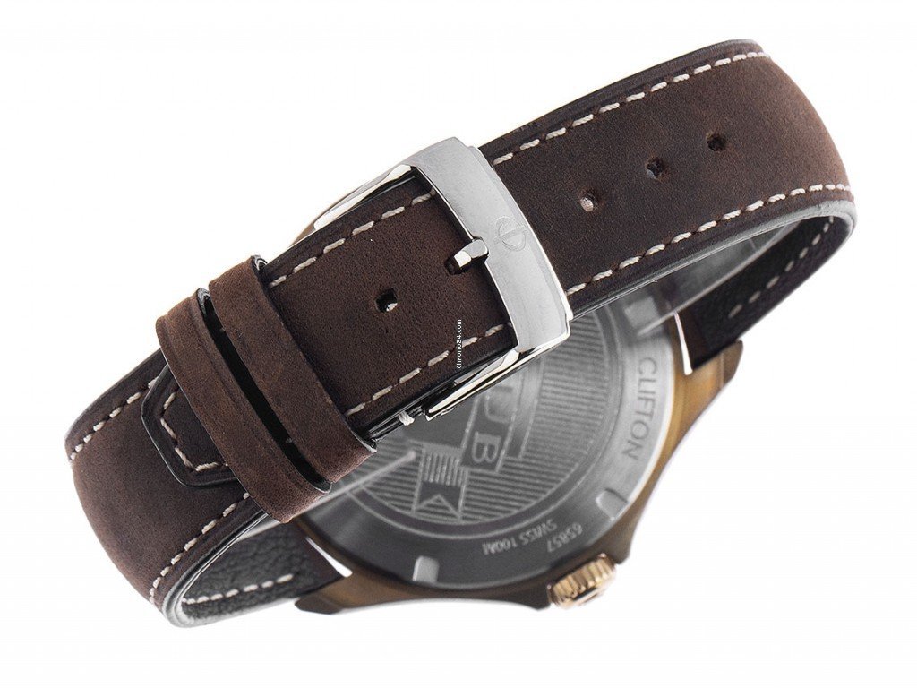 IMG_9081 Baume & Mercier Clifton Mens watch Unisex Automatic Bronze MOA10501 Replica 5