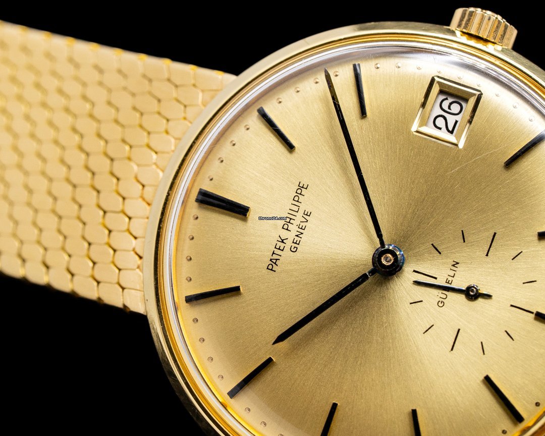 IMG_9081 Patek Philippe Calatrava Mens watch Unisex Automatic Yellow gold 3514 4 Replica 5