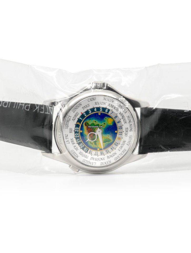IMG_9081 Patek Philippe World Time Mens watch Unisex Automatic White gold 5131G-010 Replica 5