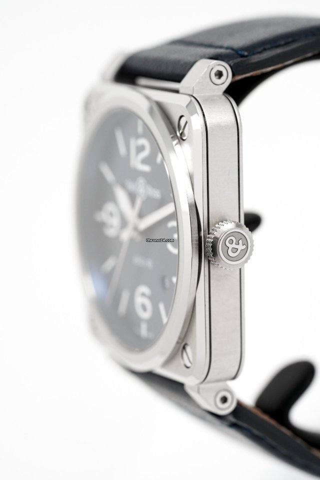 IMG_9081 Bell & Ross BR 03-92 Steel Automatic Steel BR0392.BLU.ST.SCA Replica 5