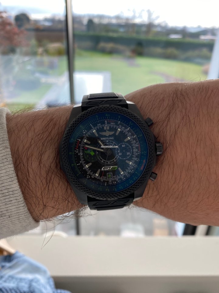 IMG_9081 Breitling Bentley Supersports Mens watch Unisex Automatic Titanium V273655S BE14 Replica 5