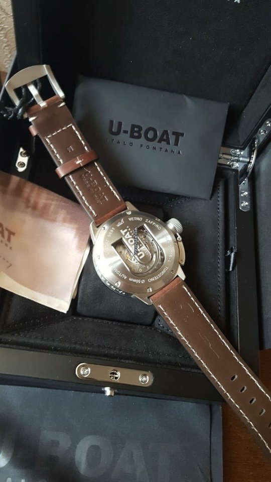IMG_9081 U-Boat Classico Mens watch Unisex Automatic Steel 8091 Replica 5