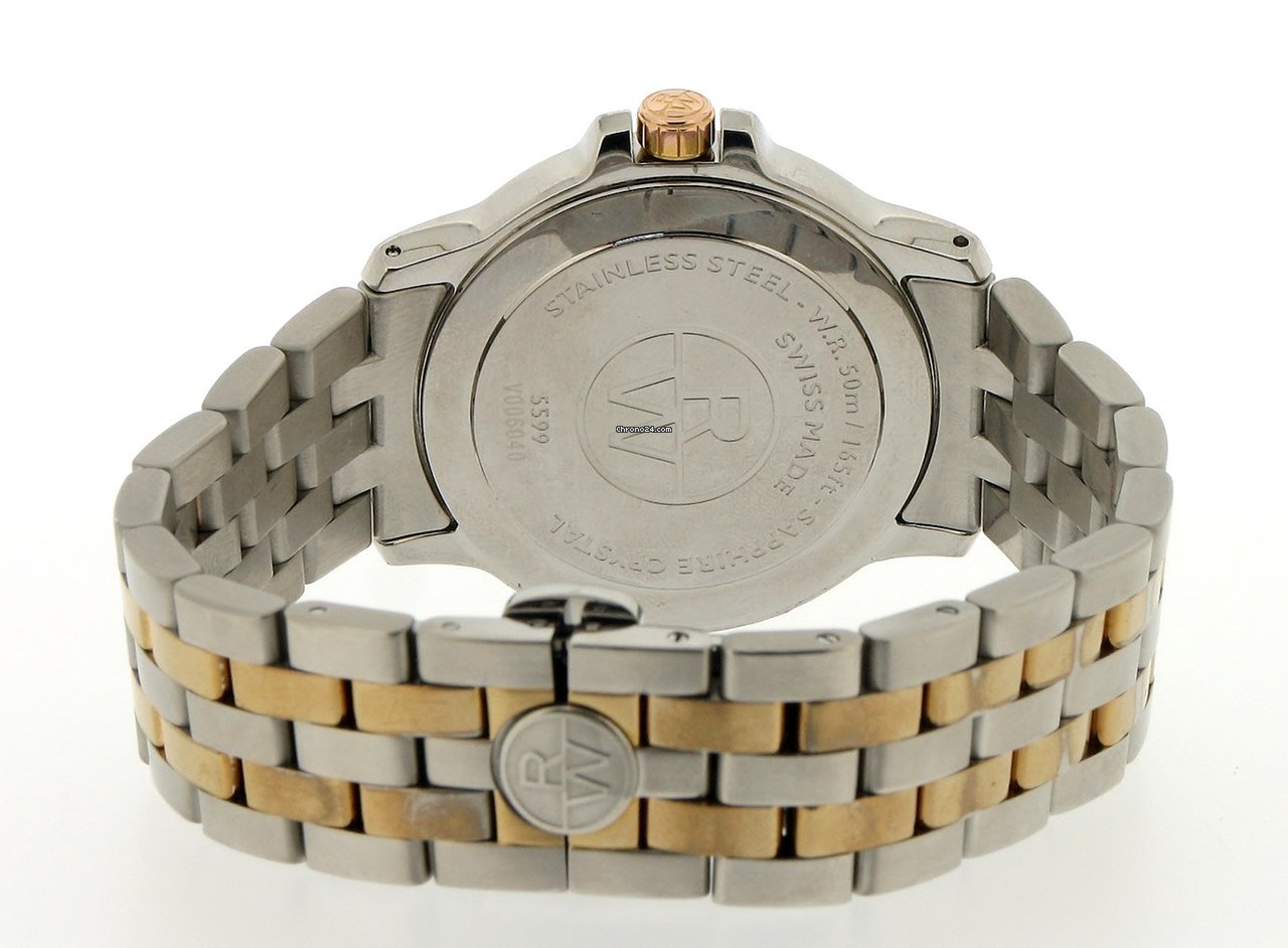 Raymond Weil Tango Mens watch Unisex Quartz Gold Steel 5599-stp-00308 Replica 5