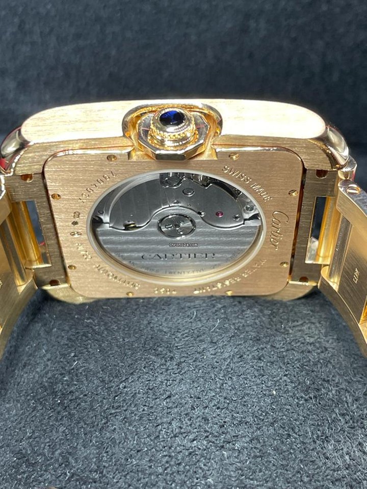Cartier Tank Anglaise Mens watch Unisex Automatic Rose gold W5310003 Replica 5
