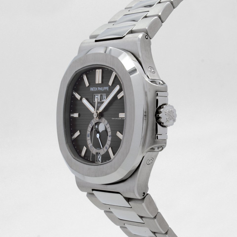 IMG_9081 Patek Philippe Nautilus Mens watch Unisex Automatic Steel 5726 Replica 5