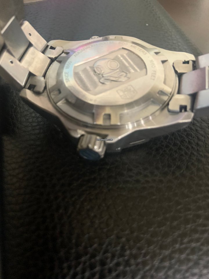 IMG_9081 TAG Heuer Aquaracer 500M Mens watch Unisex Quartz Steel WAJ1112.BA0870 Replica 5
