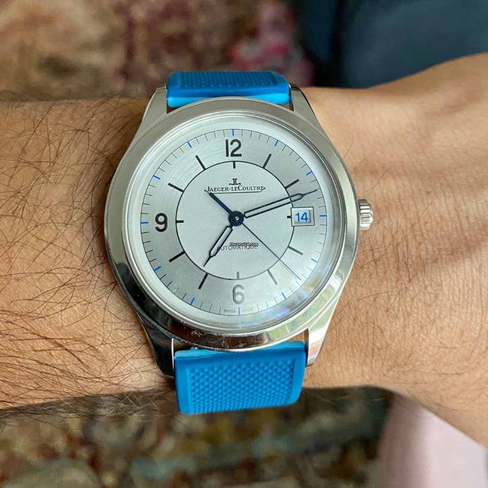 IMG_9081 Jaeger-LeCoultre Master Control Date Mens watch Unisex Automatic Steel Q1548530 Replica 5