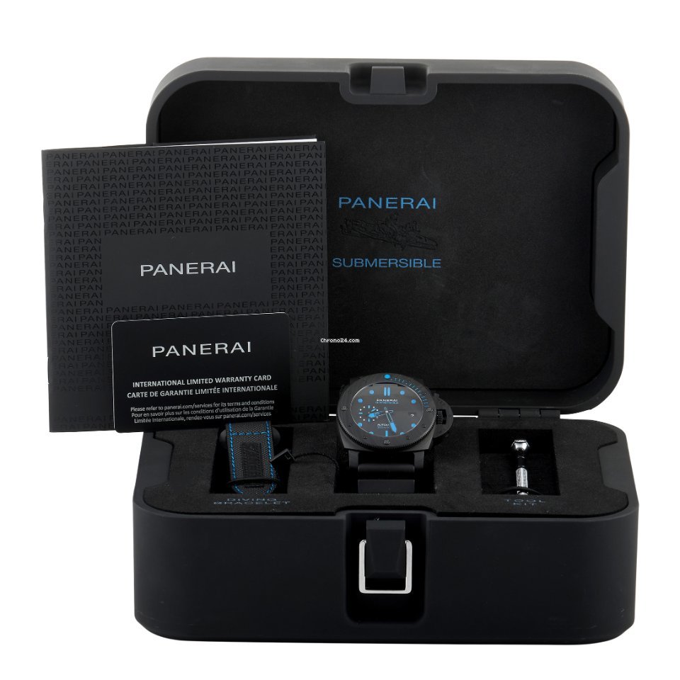 IMG_9081 Panerai Luminor GMT Automatic Mens watch Unisex Automatic Carbon PAM01616 Replica 5