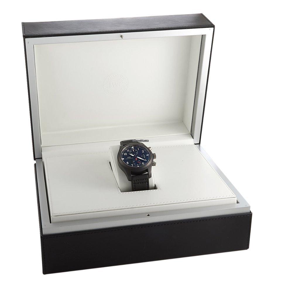 IMG_9081 IWC Pilot Chronograph Top Gun Mens watch Unisex Automatic IW388001 Replica 5