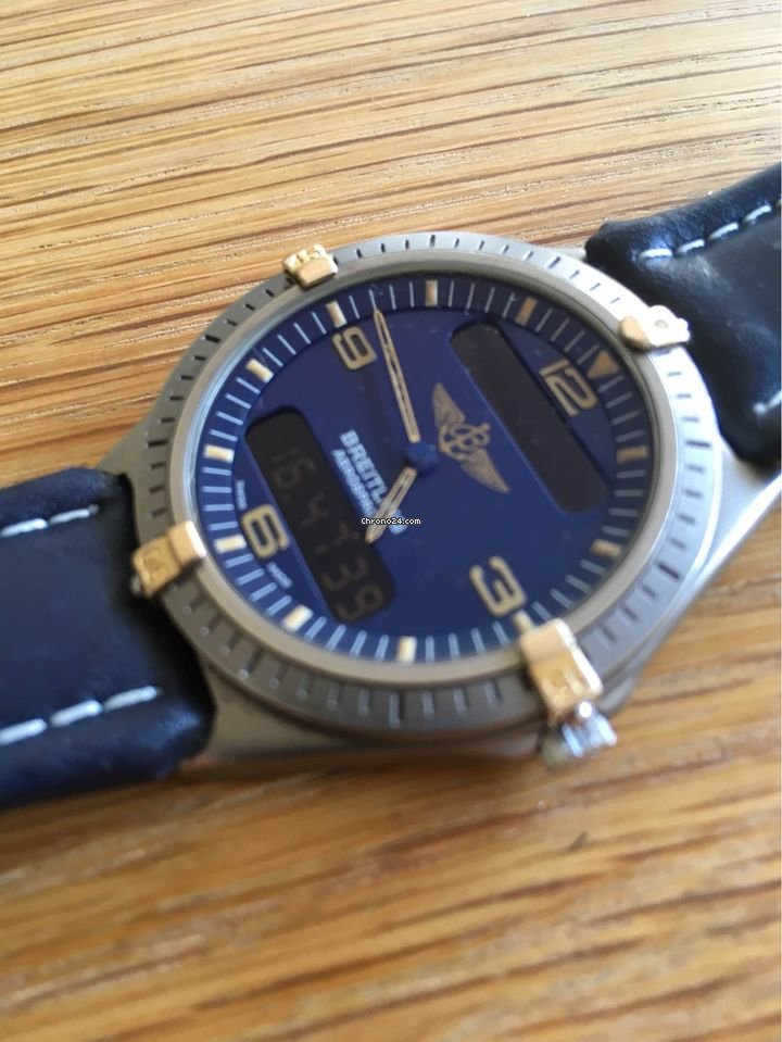 Breitling Aerospace Mens watch Unisex Quartz Titanium F56059L Replica 5