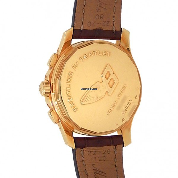 Breitling Bentley Mark VI Mens watch Unisex Automatic Rose gold H29363 Replica 5