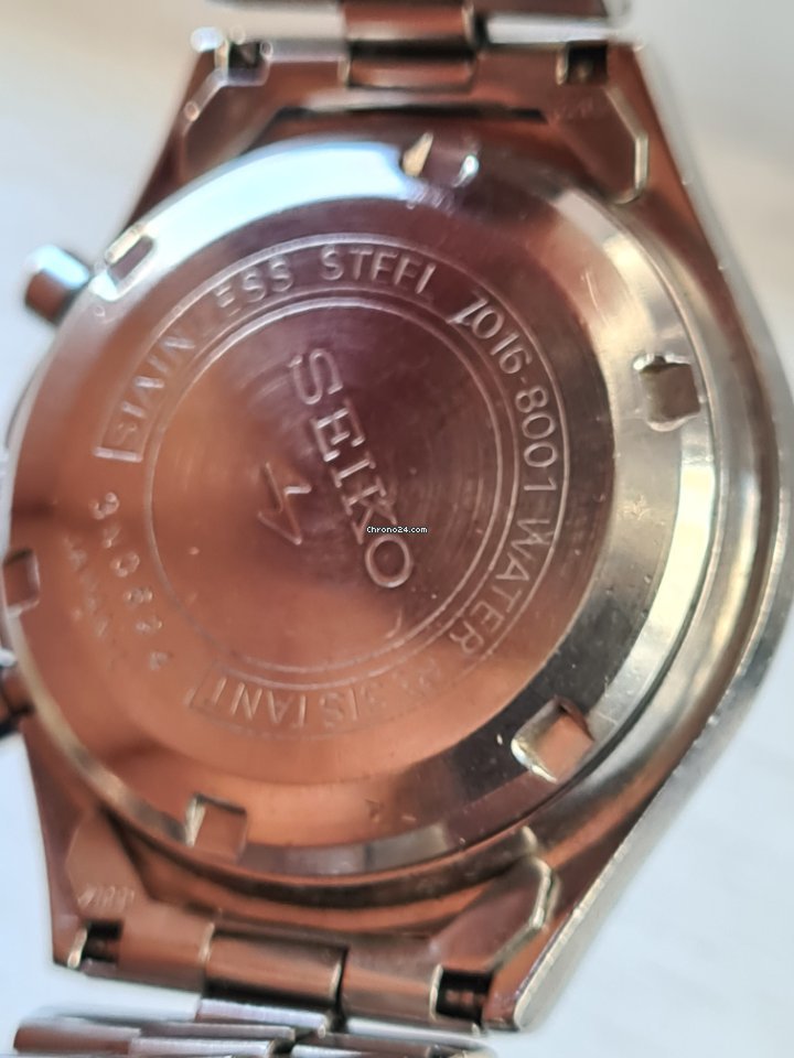 IMG_9081 Seiko Mens watch Unisex Automatic Steel 7016-8001 Replica 5